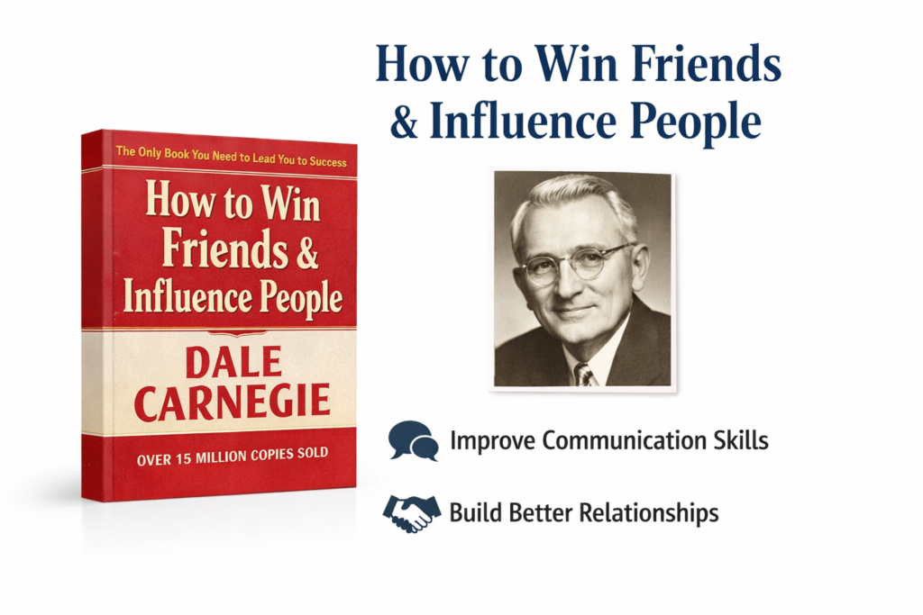 how to improve communication skills, influence people psychology, build strong relationships tips, personal development books list, persuasion techniques in business, social skills improvement, leadership and communication skills,