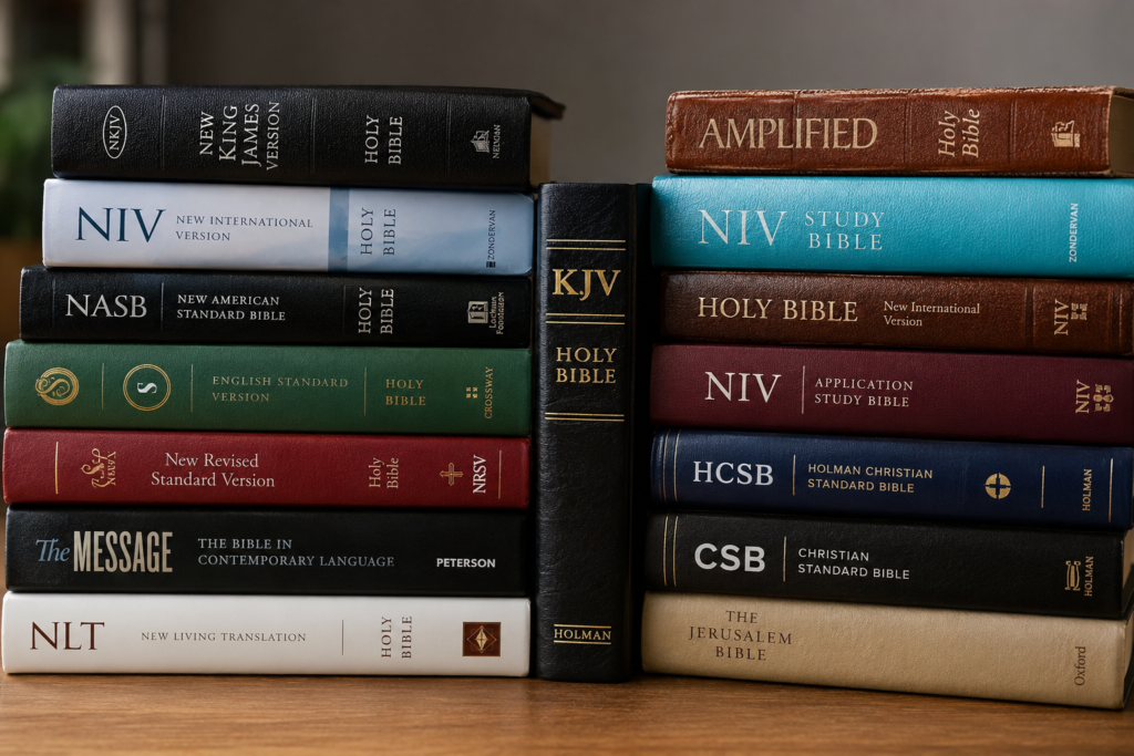 Complete Guide to Bible Translations and Versions in English